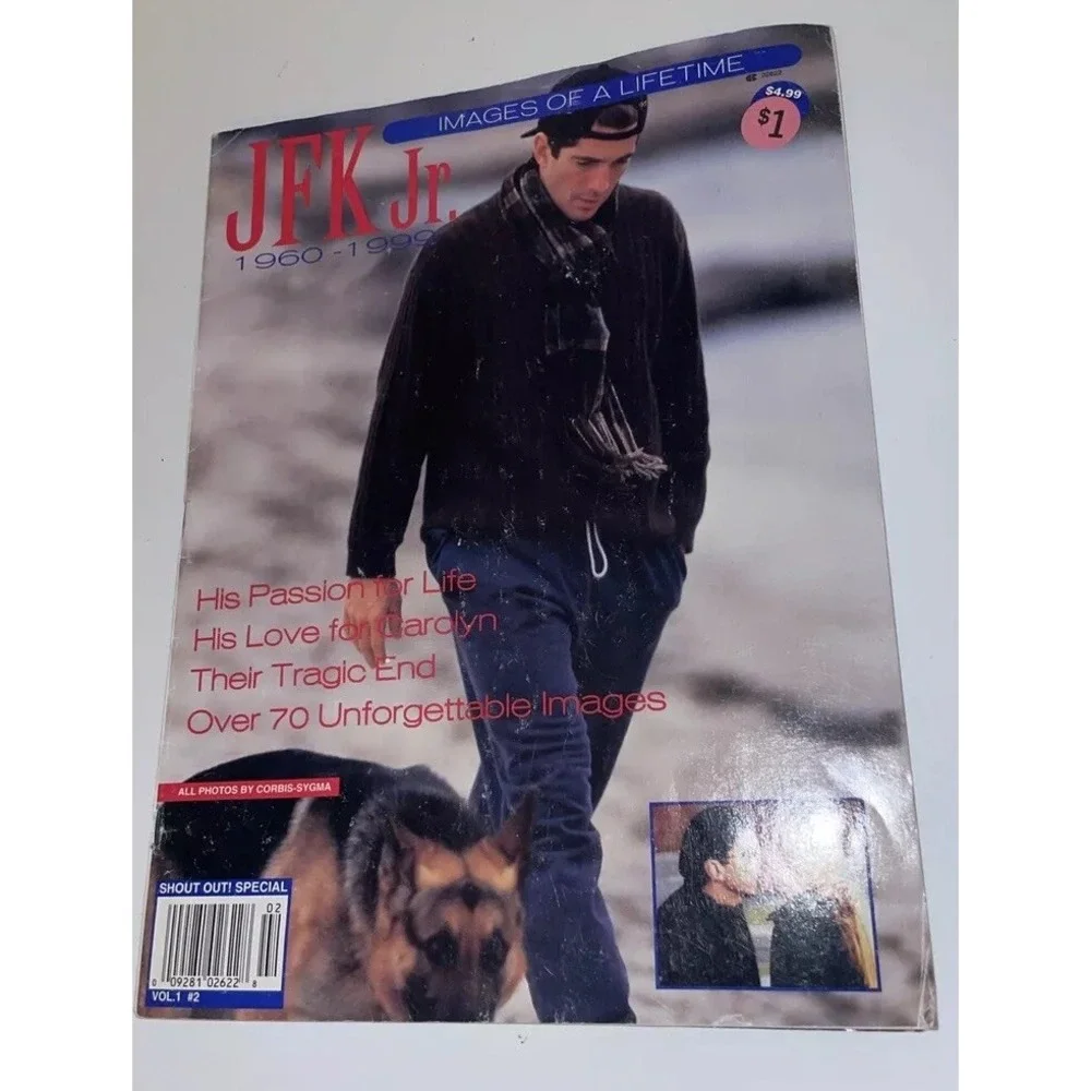 JFK Jnr Commemorative Magazine 1999 70 Photos covering his life
